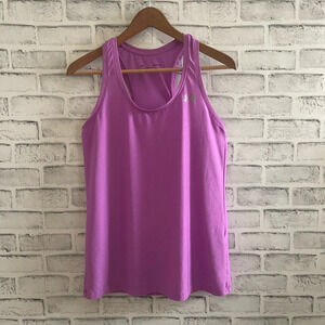 Women’s Under Armour purple racerback tank top Small